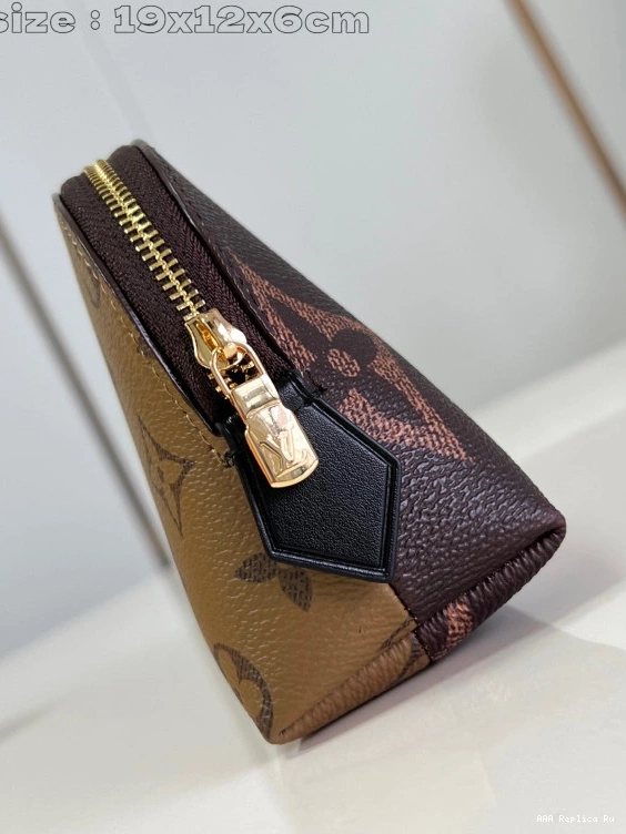 AAA Pruses Bags Cosmétique PM Pochette Vuitton Louis 0716